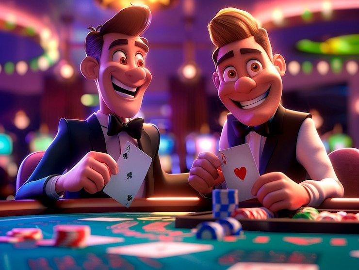 lasalcom live-dealer studio with professional croupier and multi-camera setup